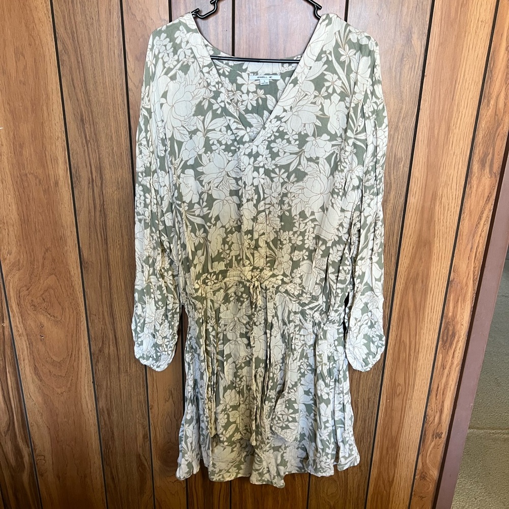 ONeill Long Sleeve Floral Dress
